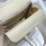 HALZAN 25 HANDLE BAG IN BEIGE GRAINED - Image 5