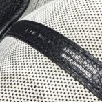 GARDEN PARTY 23CM IN WHITE TOILETS COTTON CANVAS AND BLACK - Image 3