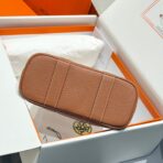 GARDEN PARTY 23CM IN WHITE TOILETS COTTON CANVAS AND BROWN - Image 9