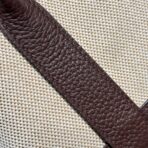 GARDEN PARTY 23CM IN BEIGE TOILETS COTTON CANVAS AND DARK BROWN - Image 8