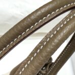 GARDEN PARTY 23CM IN WHITE TOILETS COTTON CANVAS AND TAUPE - Image 8