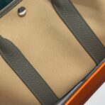 GARDEN PARTY 30CM IN DARK BEIGE TOILETS COTTON CANVAS AND GREY - Image 8