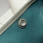 GARDEN PARTY 30CM IN DARK BEIGE TOILETS COTTON CANVAS AND GREY - Image 9