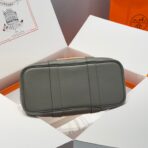 GARDEN PARTY 30CM IN DARK BEIGE TOILETS COTTON CANVAS AND GREY - Image 4