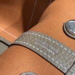 GARDEN PARTY 30CM IN BROWN TOILETS COTTON CANVAS AND  ETOUPE - Image 6