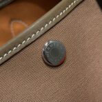 GARDEN PARTY 30CM IN BROWN TOILETS COTTON CANVAS AND  ETOUPE - Image 9