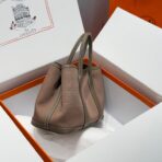 GARDEN PARTY 30CM IN BROWN TOILETS COTTON CANVAS AND  ETOUPE - Image 2