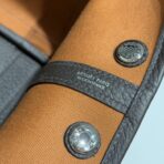 GARDEN PARTY 30CM IN BLUE TOILETS COTTON CANVAS AND BLACK - Image 4