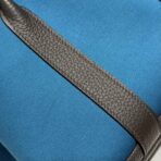 GARDEN PARTY 30CM IN BLUE TOILETS COTTON CANVAS AND BLACK - Image 6