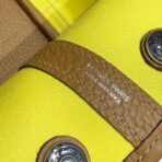 GARDEN PARTY 30CM IN YELLOW TOILETS COTTON CANVAS AND BEIGE MARFA - Image 4