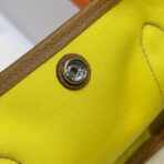 GARDEN PARTY 30CM IN YELLOW TOILETS COTTON CANVAS AND BEIGE MARFA - Image 6