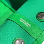 GARDEN PARTY 30CM IN CADMIUM GREEN TOILETS COTTON CANVAS AND GREEN - Image 5