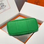 GARDEN PARTY 30CM IN CADMIUM GREEN TOILETS COTTON CANVAS AND GREEN - Image 4