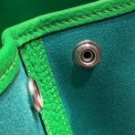 GARDEN PARTY 30CM IN CADMIUM GREEN TOILETS COTTON CANVAS AND GREEN - Image 7