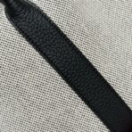 GARDEN PARTY 30CM IN WHITE TOILETS COTTON CANVAS AND BLACK  BLUE CANVAS ON SIDE OTHER - Image 5