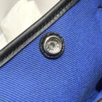 GARDEN PARTY 30CM IN WHITE TOILETS COTTON CANVAS AND BLACK  BLUE CANVAS ON SIDE OTHER - Image 8