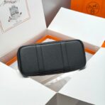 GARDEN PARTY 30CM IN WHITE TOILETS COTTON CANVAS AND BLACK - Image 4