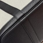 GARDEN PARTY 30CM IN WHITE TOILETS COTTON CANVAS AND BLACK - Image 7