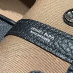 GARDEN PARTY 30CM IN ORANGE MINIMUM TOILETS COTTON CANVAS AND BLACK - Image 8