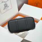 GARDEN PARTY 30CM IN WHITE TOILETS COTTON CANVAS AND BLACK  SKY BLUE CANVAS ON SIDE OTHER - Image 6