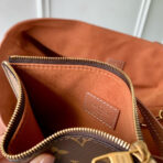 LOW KEY CABAS MM BAG 47 IN TAWNY BROWN GRAINED CALFSKIN - Image 6