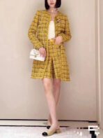 CC MINI 22 FLAP BAG IN WHITE CALFSKIN GOLD HARDWARE - Image 7