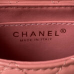CC KELLY MINI SHOPPING BAG 12 IN DARK PINK CALFSKIN - Image 4