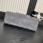 BOWLING BAG 44 IN SANTAS GRAY DENIM GOLD HARDWARE - Image 4