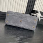 BOWLING BAG 33 IN SANTAS GRAY DENIM GOLD HARDWARE - Image 10