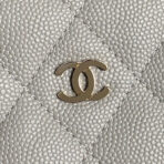 HOBO BAG 21 IN RHINO GRAY GRAINED CALFSKIN GOLD HARDWARE - Image 6