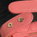 HOBO BAG 21 IN FROLY PINK GRAINED CALFSKIN GOLD HARDWARE - Image 5