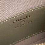 HOBO BAG 21 IN INDIAN KHAKI GRAINED CALFSKIN GOLD HARDWARE - Image 8