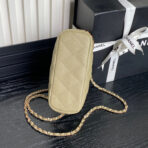 HOBO BAG 21 IN INDIAN KHAKI GRAINED CALFSKIN GOLD HARDWARE - Image 9
