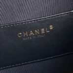 MEDIUM HANDBAG 40 IN BLACK SUEDE GOLD HARDWARE - Image 3