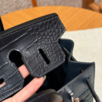 BIRKIN FAUBOURG TOUCH 20 IN NAVY BLUE  WITH SILVER HARDWARE - Image 7