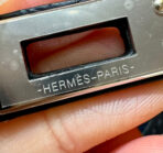 BIRKIN FAUBOURG TOUCH 20 IN NAVY BLUE  WITH SILVER HARDWARE - Image 9