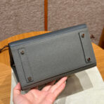 BIRKIN FAUBOURG TOUCH 20 IN DOVE GRAY  WITH SILVER HARDWARE - Image 8