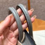 BIRKIN FAUBOURG TOUCH 20 IN DOVE GRAY  WITH SILVER HARDWARE - Image 9