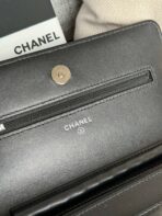 CC WOC ENTRUPY 19 BAG IN BLACK CALFSKIN - Image 8