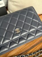 CC WOC ENTRUPY 19 BAG IN INDIGO BLUE CALFSKIN - Image 6