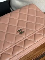 CC WOC ENTRUPY 19 BAG IN LIGHT PINK CALFSKIN - Image 5