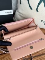 CC WOC ENTRUPY 19 BAG IN LIGHT PINK CALFSKIN - Image 8