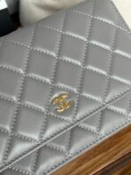 CC WOC ENTRUPY 19 BAG IN SPANISH GREY CALFSKIN - Image 6