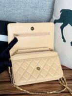 CC WOC ENTRUPY 19 BAG IN DARK CREAM CALFSKIN - Image 4