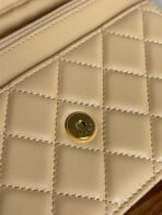 CC WOC ENTRUPY 19 BAG IN DARK CREAM CALFSKIN - Image 8