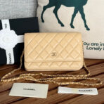 CC WOC ENTRUPY 19 BAG IN DARK CREAM CALFSKIN - Image 2