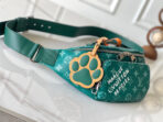 RUSH BUMBAG 30 IN GREEN MONOGRAM HERITAGE CANVAS - Image 10