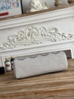 HERBAG ZIP 31 LAQUERED BAG IN OFF-WHITE MIX BLACK H PLUME CANVAS - Image 6