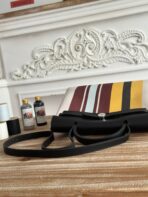 HERBAG ZIP 31 LAQUERED BAG IN BROWN MIX YELLOW H PLUME CANVAS - Image 9