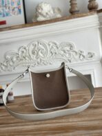 MINI NEO 17 EVELYNE BAG IN WENGE BROWN CANVAS AND WHITE - Image 2